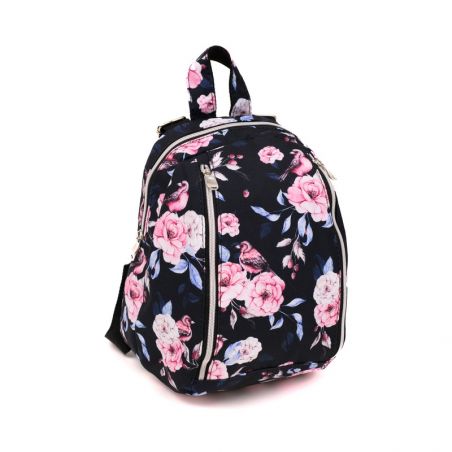 Children's backpack "Rose garden" black