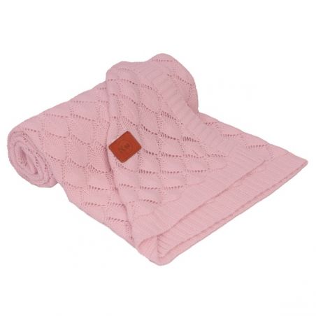 Bamboo blanket pink  / 80 x...