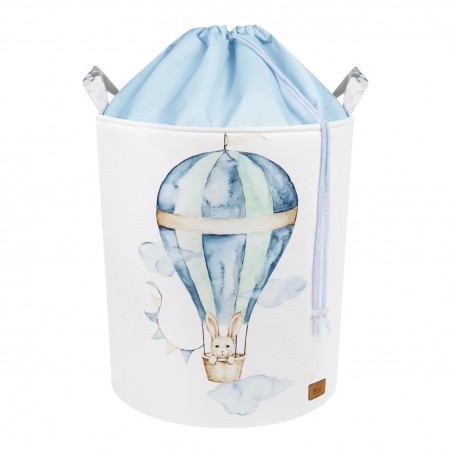 Basket with welt "Travel Time" balloon 50x37