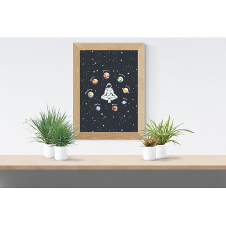 Poster "Planets" Astronaut