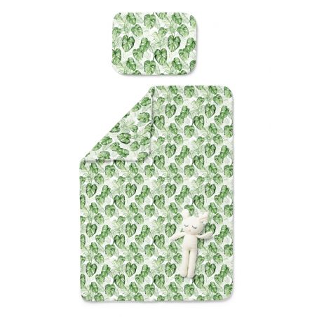 Children bedding (pillowcases) "Palm trees and leaves"  135x100 all cotton
